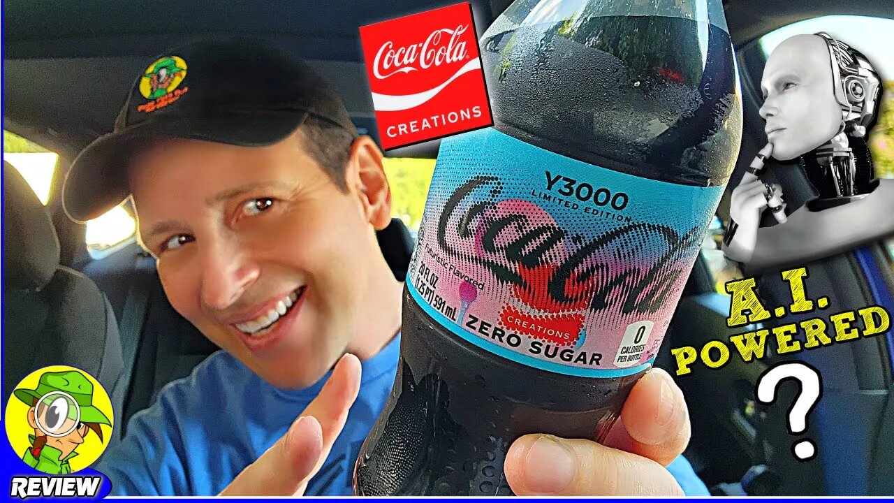 Coca-Cola® Y3000 ZERO SUGAR Review 🥤🤖🚫 A.I. Powered?! 🤔 Peep THIS Out! 🕵️‍♂️