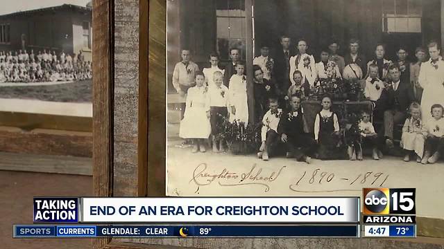 End of an era for Creighton Elementary School