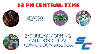 SATURDAY MORNING CARTOON CREW COMIC BOOK AUCTION ON THE CHEAP $$