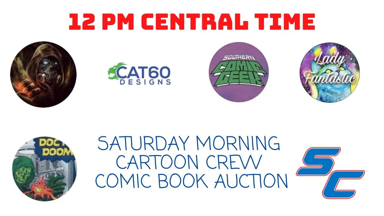 SATURDAY MORNING CARTOON CREW COMIC BOOK AUCTION ON THE CHEAP $$