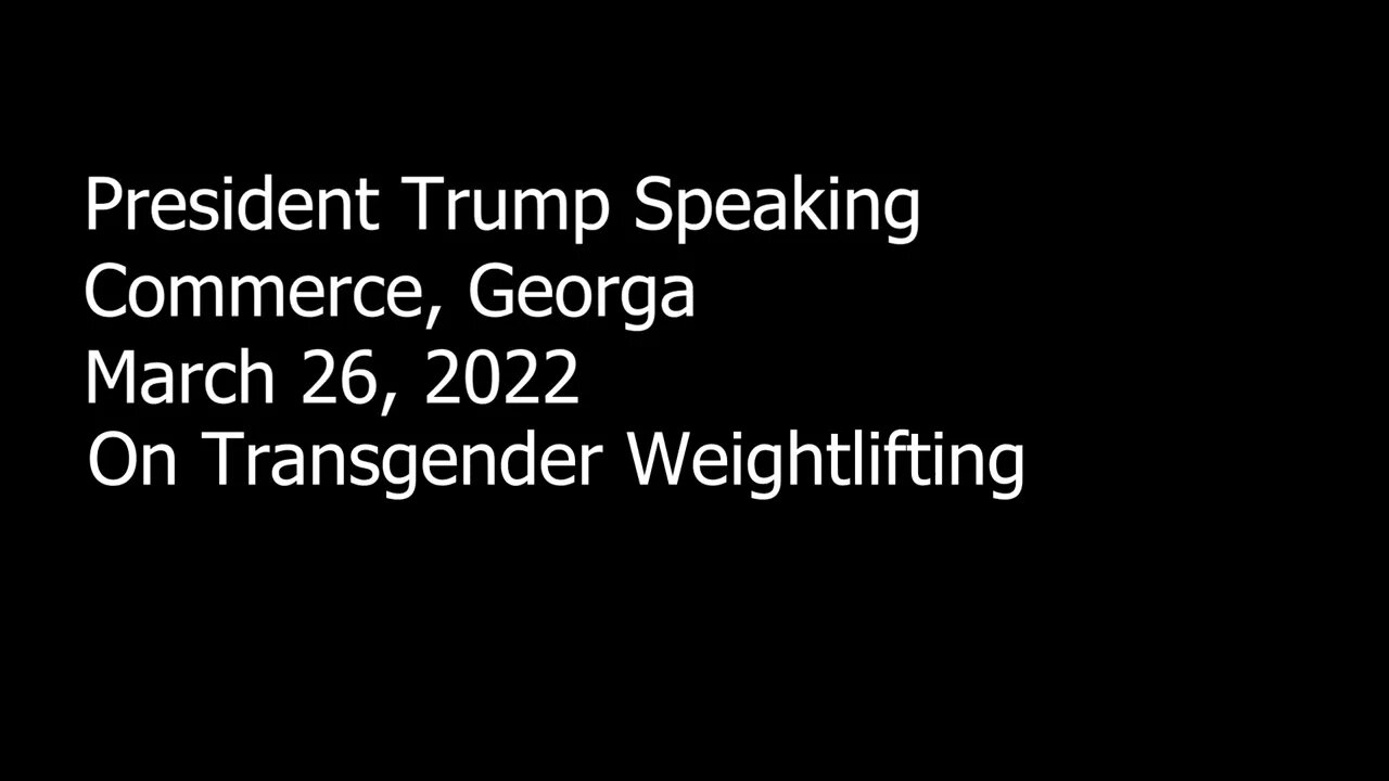 President Trump weight lifting, joke?