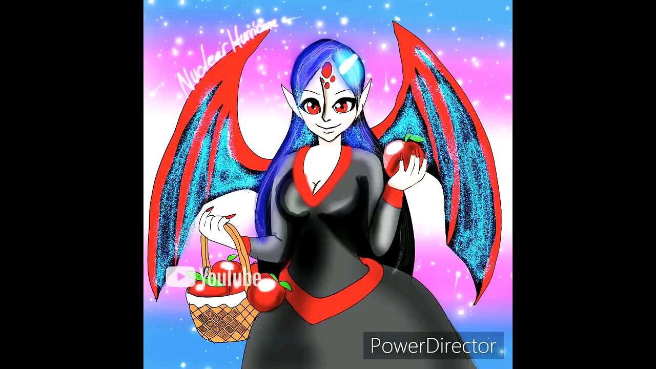 speedpaint she'll smash your face with apples