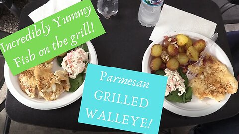 Incredibly DELICIOUS Grilled Walleye!