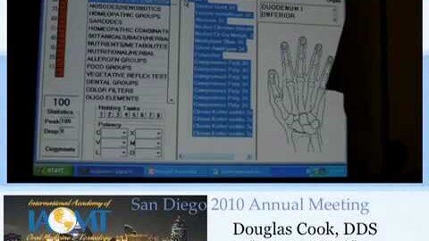 Dr. Cook (pt 2) discusses electrodermal screening in dental applications at IAOMT San Diego 2010