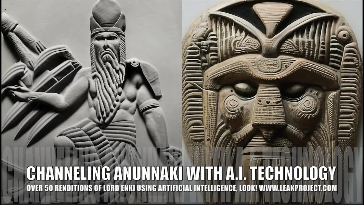 Channeling Anunnaki with A.I. Technology, Over 50 Renditions of Enki, Look!