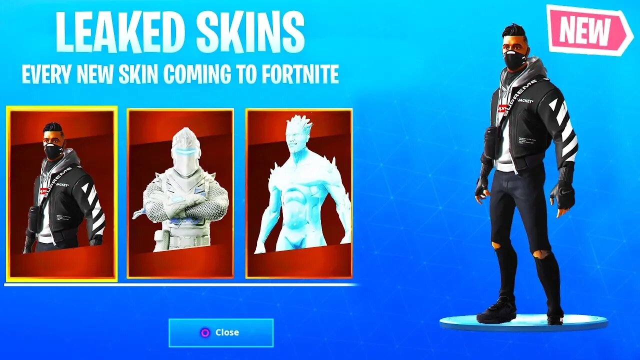 All NEW SKINS COMING TO FORTNITE SEASON 7!! "WHITE KNIGHT" SKIN & "OFF-WHITE" SKIN