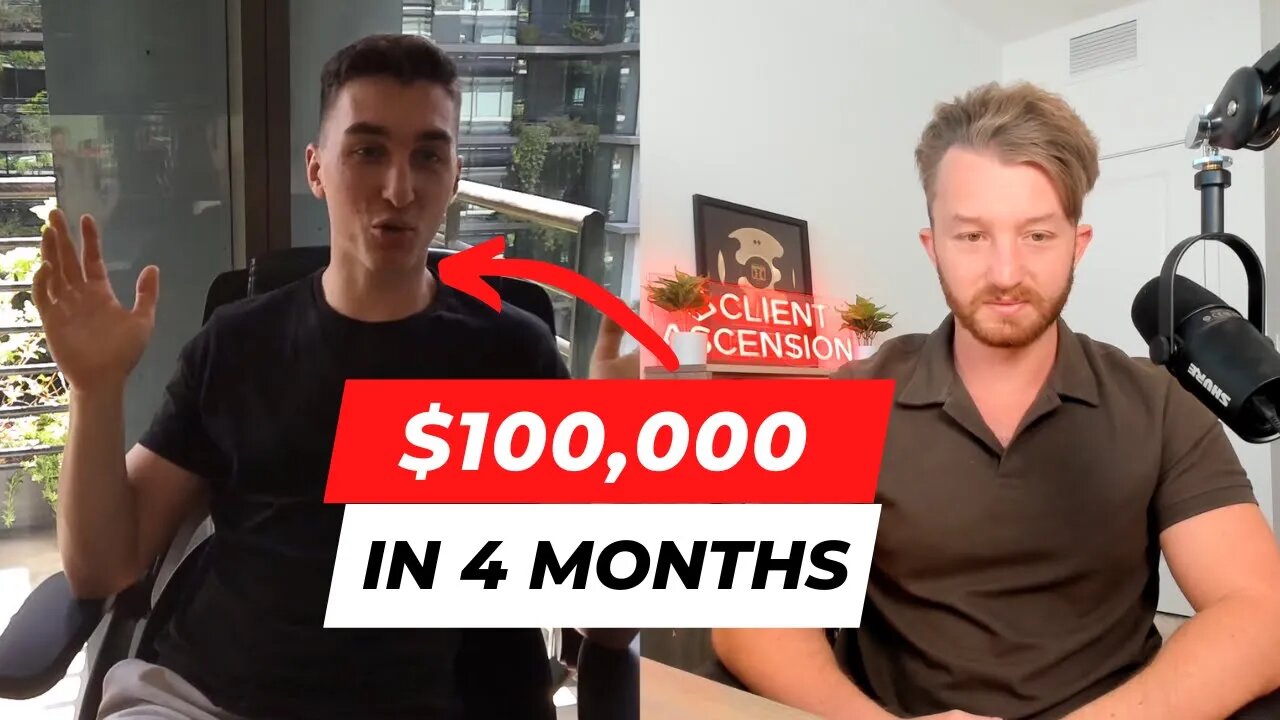 How Nick Launched a New Offer & Hit $100k in 4 Months inside Client Ascension