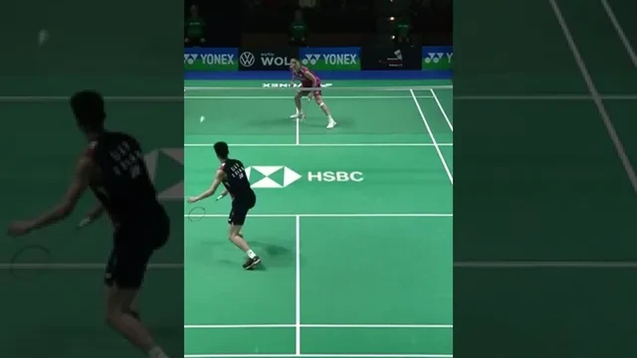 Li Shi Feng (CHN) winner vs Kento Momota (JPN) YONEX German Open 2023 #shorts