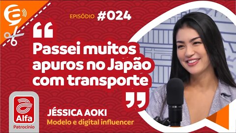 Jessica Aoki: Passei muitos apuros no Japão com transporte