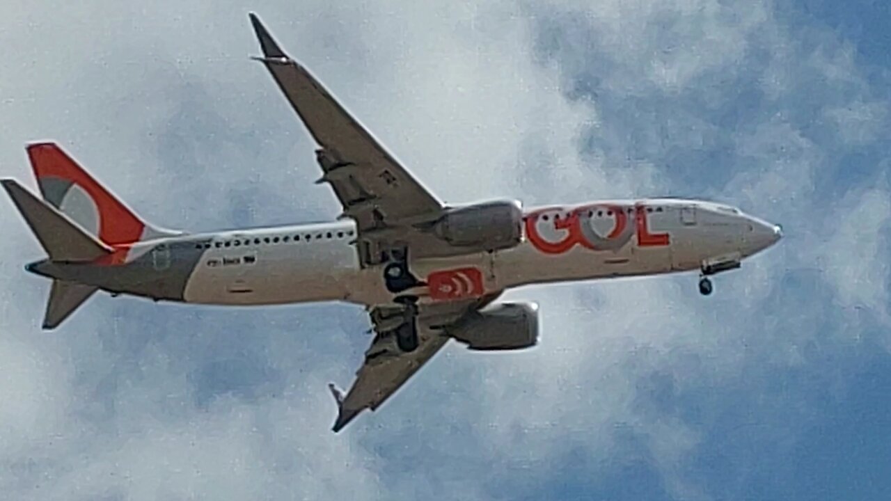 Boeing 737 MAX 8 PR-XMX coming from São Paulo to Fortaleza