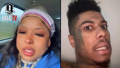 "Can U Just Stop" Chrisean Rock Tears Up After Blueface Doubts Paternity Of Her Unborn Child! 🥲