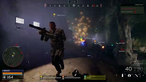 BOTS LIVES MATTER ! ASSAULT FIRETEAM SAVES BOTS FROM BIONIC PREDATOR