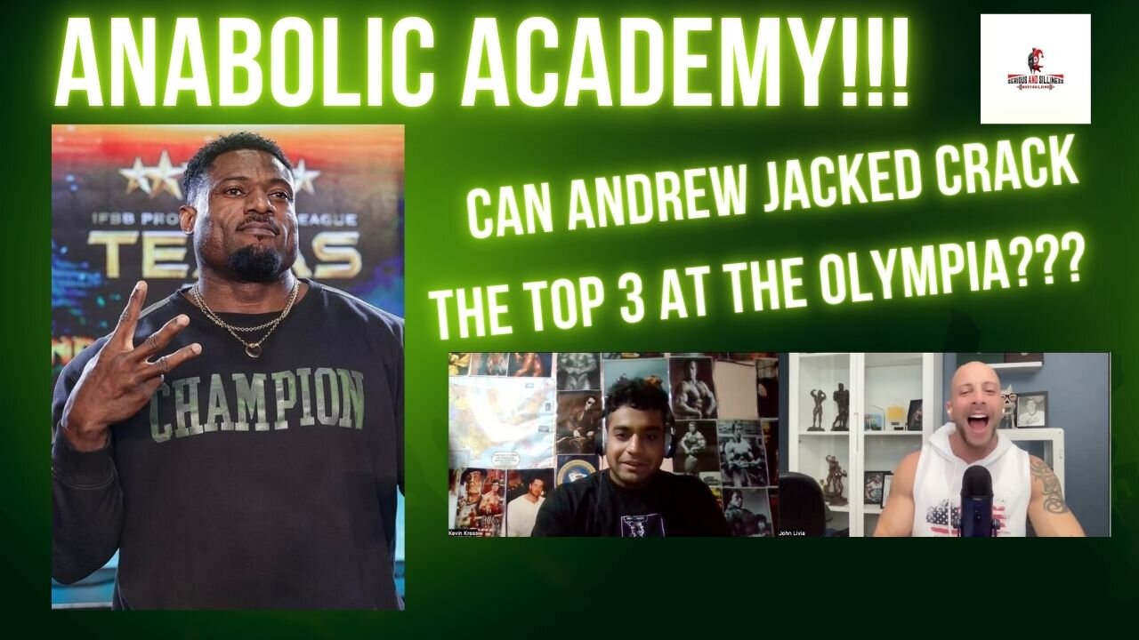 Anabolic Academy! Can Andrew Jacked crack the top 3 at the Olympia?