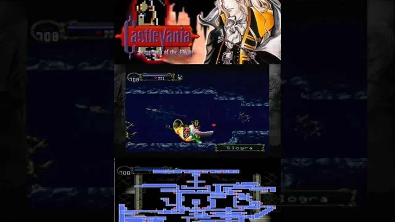 ✅CASTLEVANIA SOTN - #164 - O MELHOR METROIDVANIA #shorts
