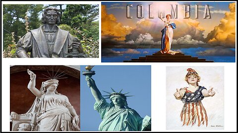 Columbus Day, The False Goddess Columbia, The False Goddess Libertas, & "The Mother Goddess"