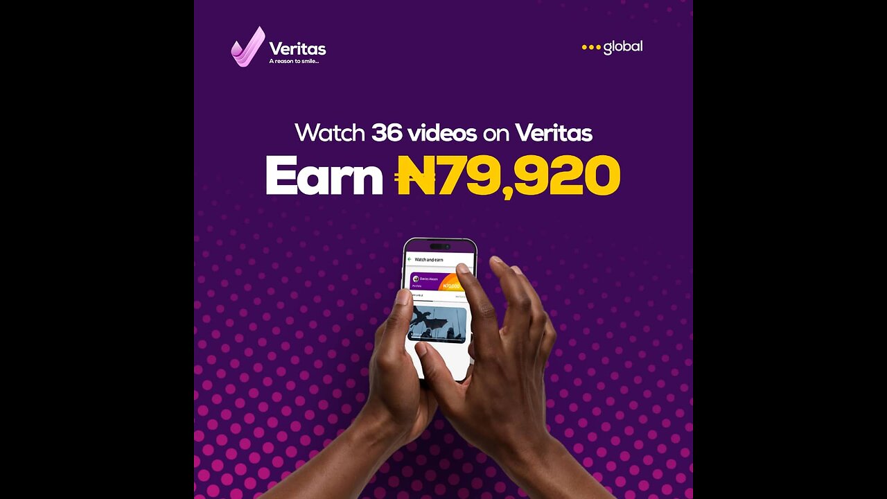 watch and earn on veritas