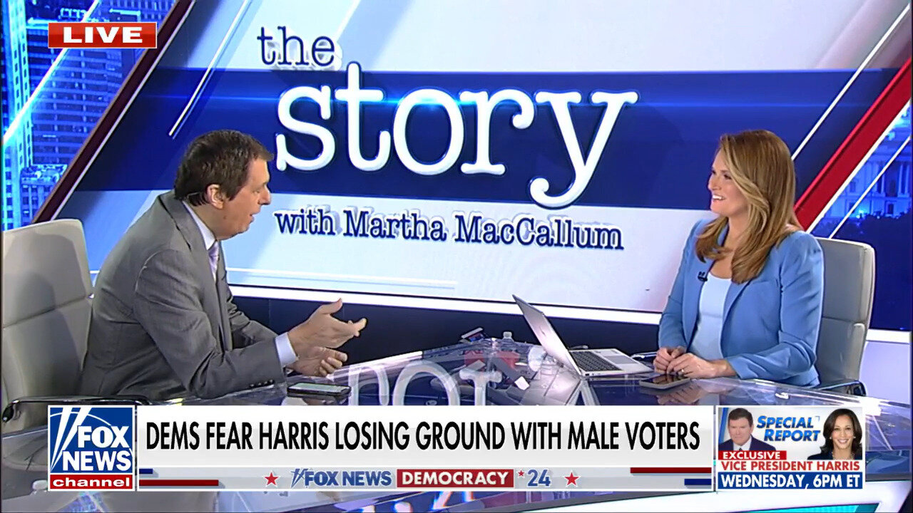 Howard Kurtz: Kamala Harris Faces A Huge Gender Gap Among Men