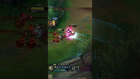 Zeri Rampage: Short Highlights of Unstoppable Slaying ! - League of Legends #shorts