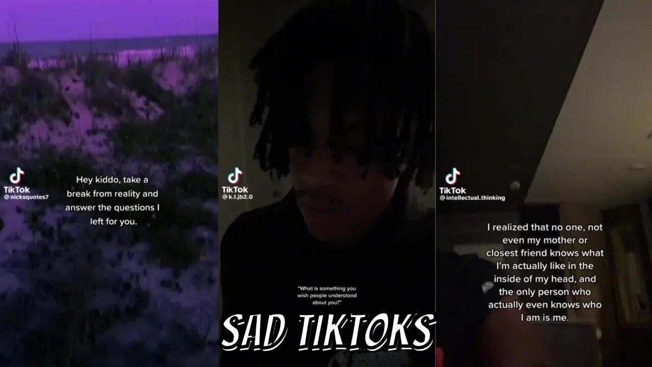 Sad TikTok Compilation #316 TO CRY UNTIL YOU FALL ASLEEP Part 6