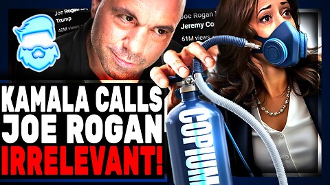 Joe Rogan Vs Kamala Harris GOES NUCLEAR As Backfire For Her Gets WORSE & Trump STEALS Her Spot!