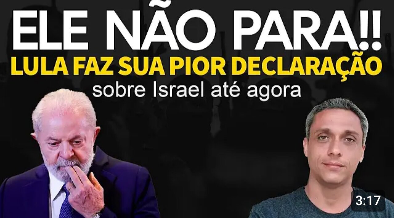 The former convict does not stop! Lula explores Brazilians' arrival and attacks Israel again.