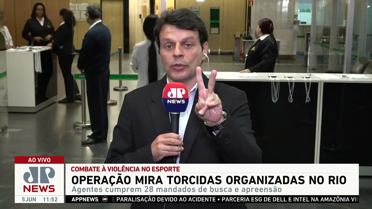 Operação da Polícia Civil do RJ mira torcidas organizadas; José Manoel de Barros analisa