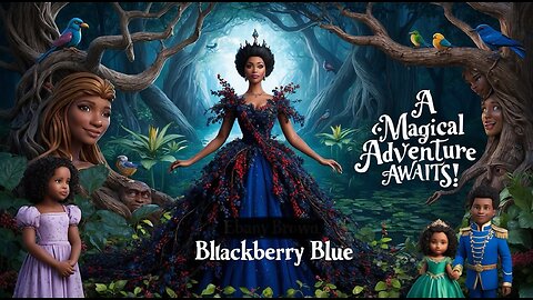 Enchanted Kingdom of BlackBerry Blue and the Secrets of the Whispering Woods: A Magical Adventure with Little Berry and Prince Just