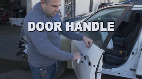 Car Door Handle Removal - 2020 Subaru Outback