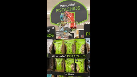 Pistachios Display