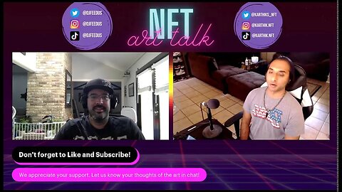 NFT ART TALK - EP 56 - NFT ARTISTS - CHARLIE, NECROFEAR, RAHUL, MARIAM AGHAEE