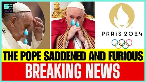 VATICAN SADDENED BY CERTAIN SCENES AT THE OPENING CEREMONY OF THE OLYMPIC GAMES #PARIS2024 |SAD POPE