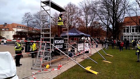 Demo für Grundrechte Osnabrück