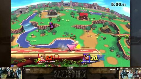 MVG Sandstorm: Singles - ZeRo (Diddy Kong) vs. Xero (Rosalina)