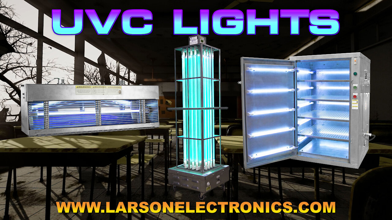 STOP School Closings and VIRUS Infection with UVC Disinfection & Sanitation Lights