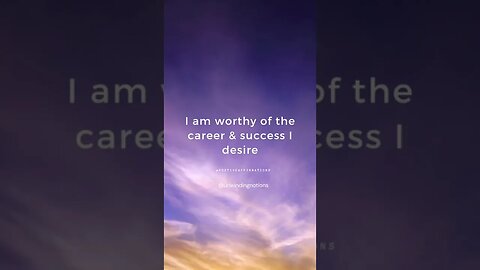 Positive affirmations for career growth and success #career #employee #freshers #job #affirmations