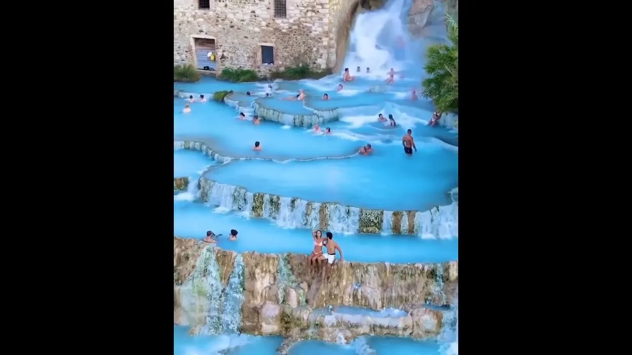 1 Known as the ‘Terme di Saturnia’ these thermal pools can be found in Tuscany, where natural warm