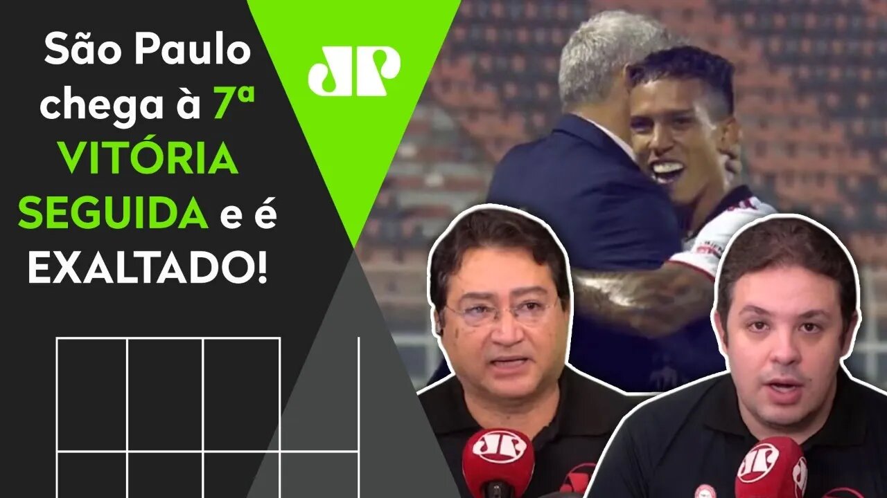 "Cara, pela BOLA, esse São Paulo do Crespo é..." SPFC é EXALTADO após a 7ª VITÓRIA SEGUIDA!