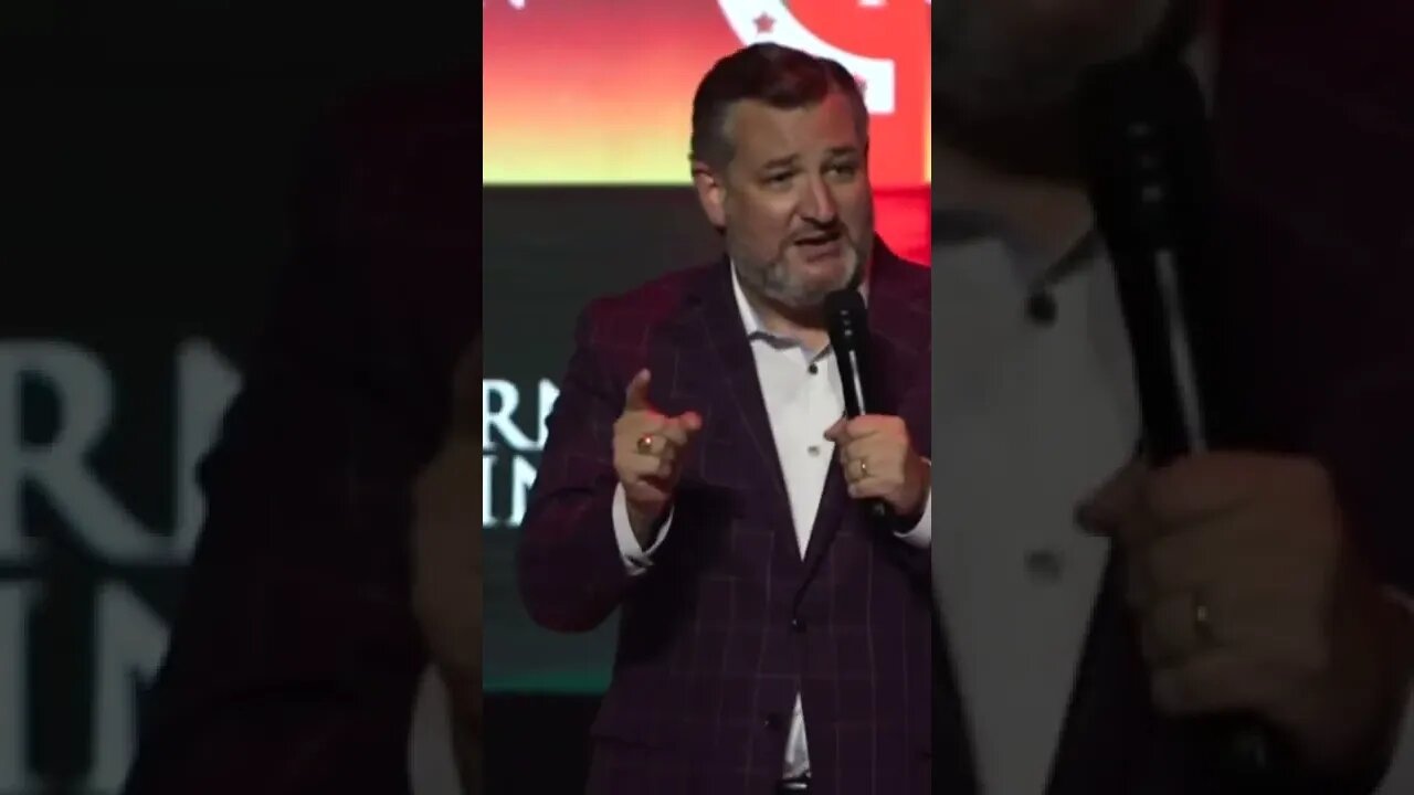 Senator Ted Cruz SLAMS Leftist Pronouns Saying "Kiss My As*"