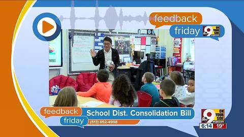 Feedback Friday: School district consolidation bill