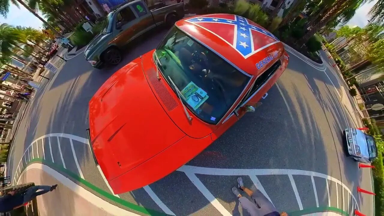 1969 Dodge Challenger General Lee - Promenade at Sunset Walk - Kissimmee, Florida #insta360