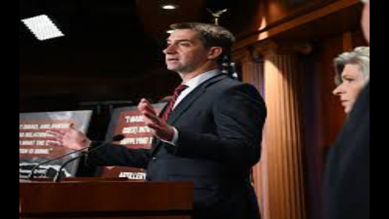 Sen. Cotton Makes Top 5 List for Trump VP Pick