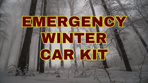 ❄⚡WINTER EMERGENCY CAR KIT!⚡❄