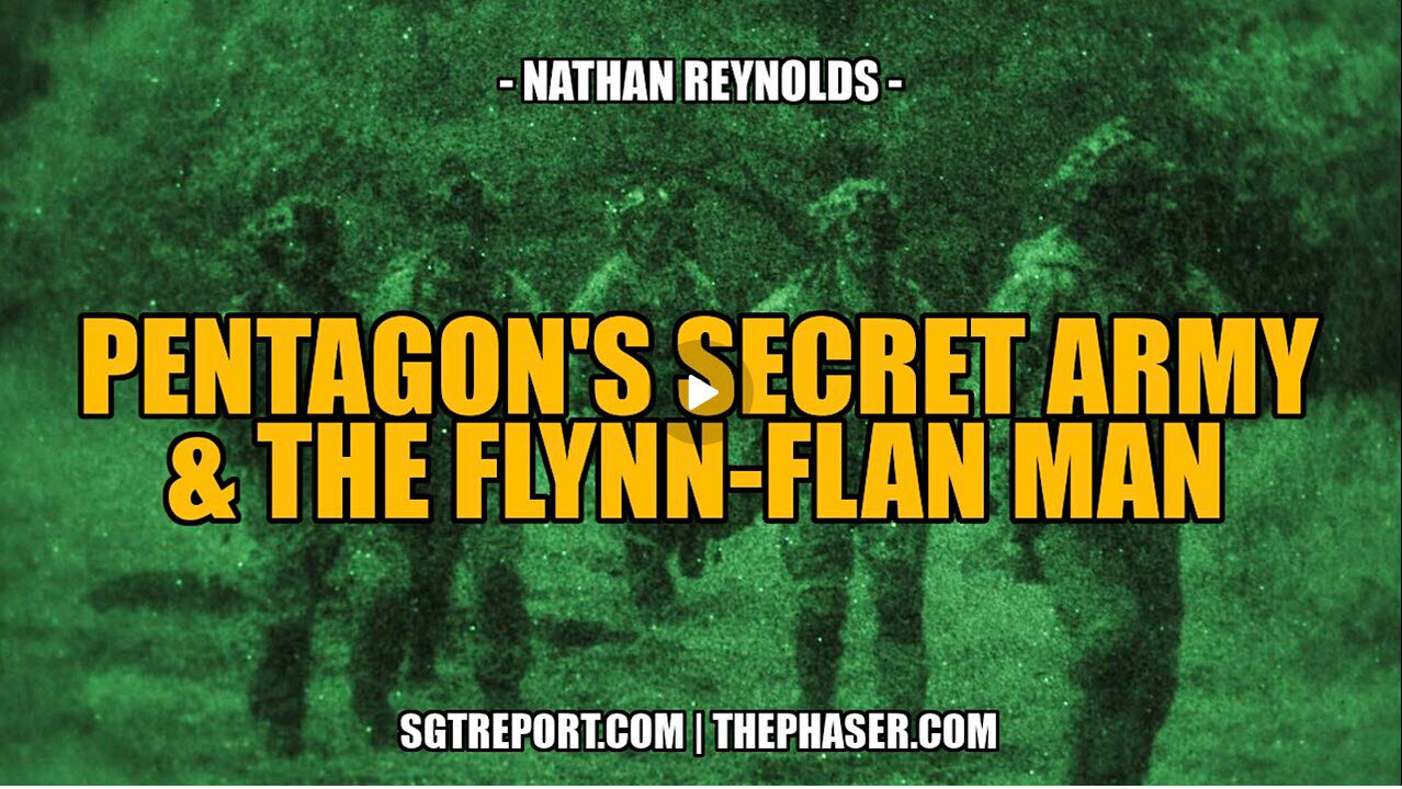 THE PENTAGON'S SECRET ARMY & THE FLYNN-FLAM MAN -- Nathan Reynolds PART 2