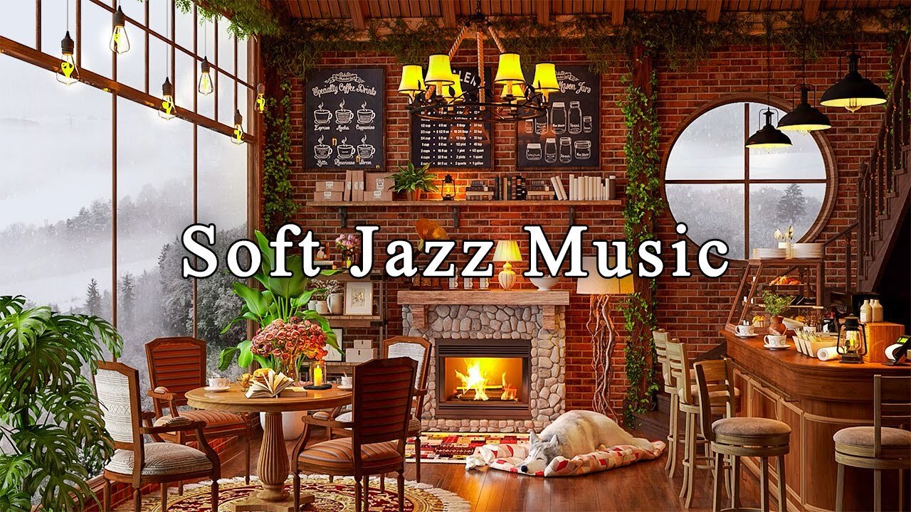 Soft Jazz Music to Relax and Unwind ☕ Cozy Coffee Shop Ambience ~ Relaxing Jazz Instrumental Music