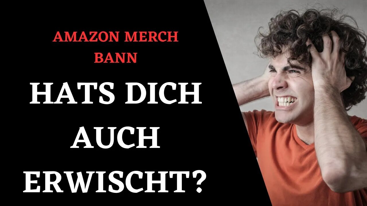 Amazon Merch hat dich gebannt? Das solltest du jetzt tun!