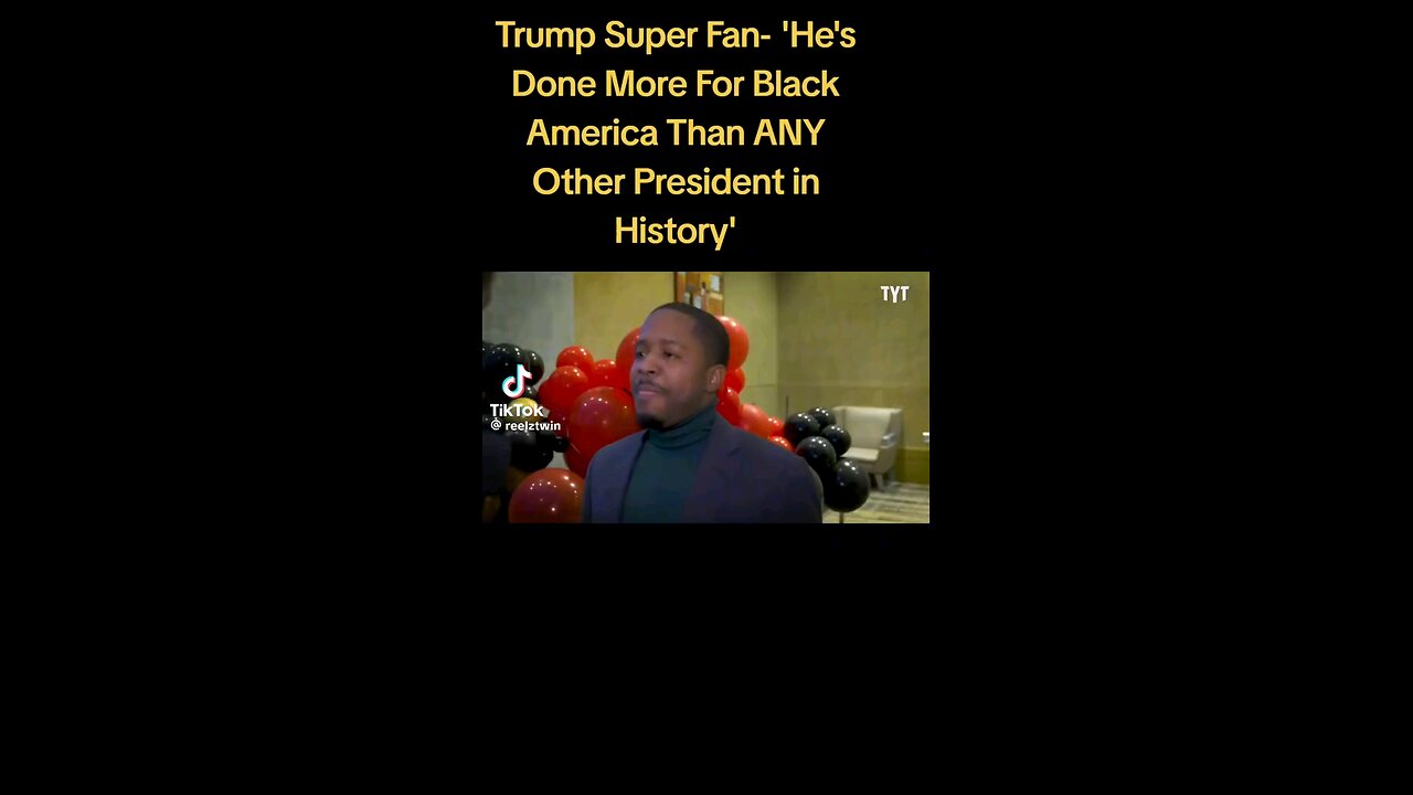 Passionate Donald Trump Supporter Speaks Out on His Achievements for Black Americans