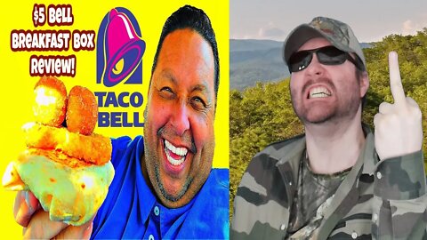 Taco Bell's New $5 Bell Breakfast Box Review! (JoeysWorldTour) REACTION!!! (BBT)