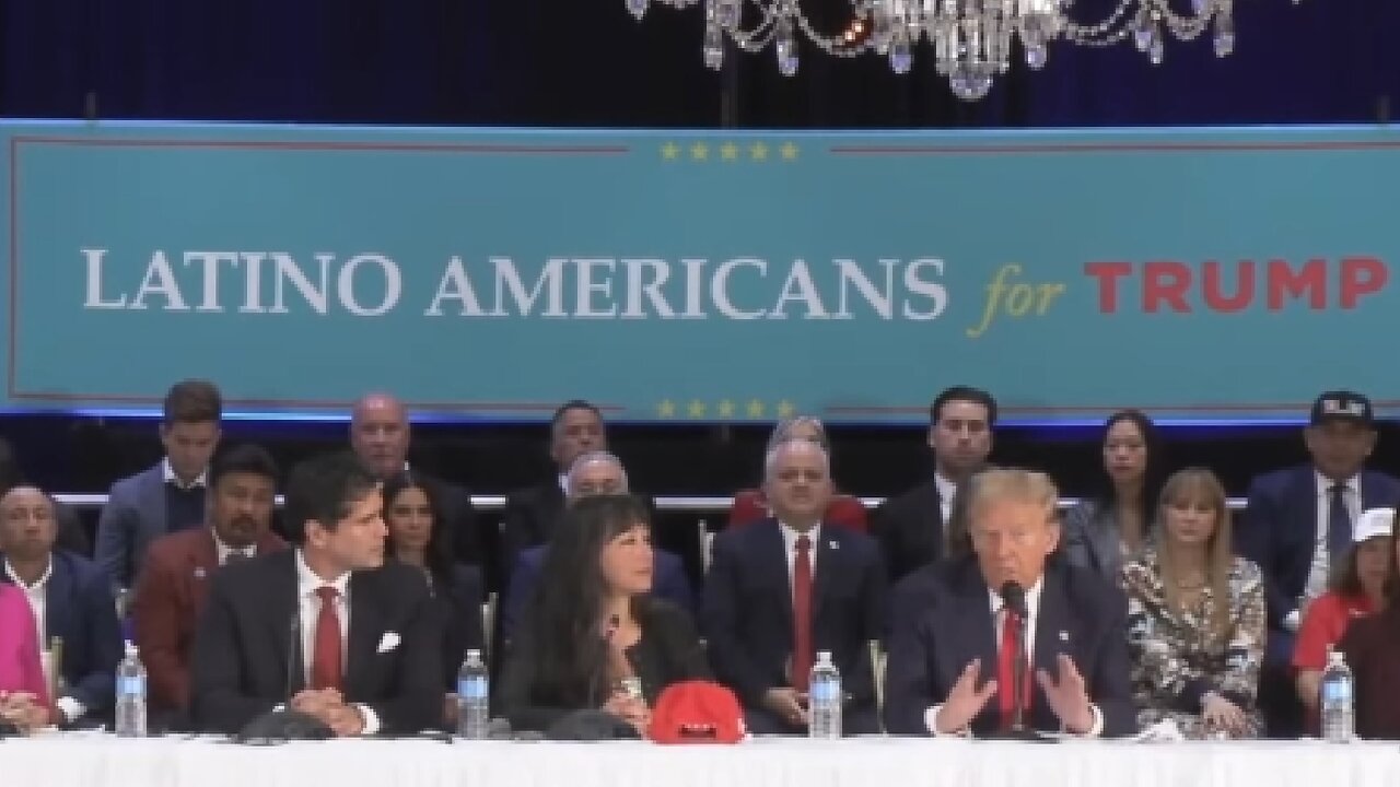 LIVE ~ President Trump Participates in a Latino Roundtable in Doral, FL ~ Oct. 22 2024