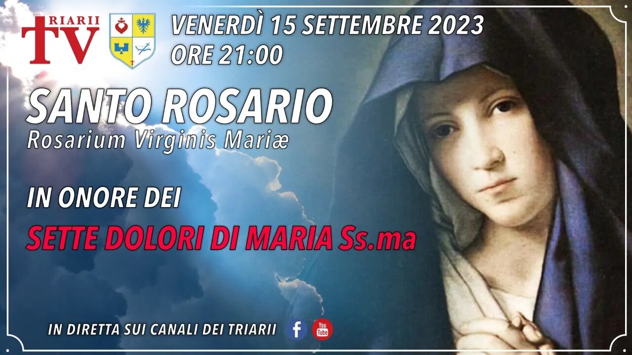 SANTO ROSARIO IN ONORE DEI SETTE DOLORI DI MARIA Ss.ma