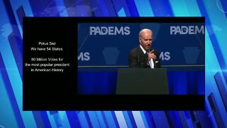 Biden says we have 54 States